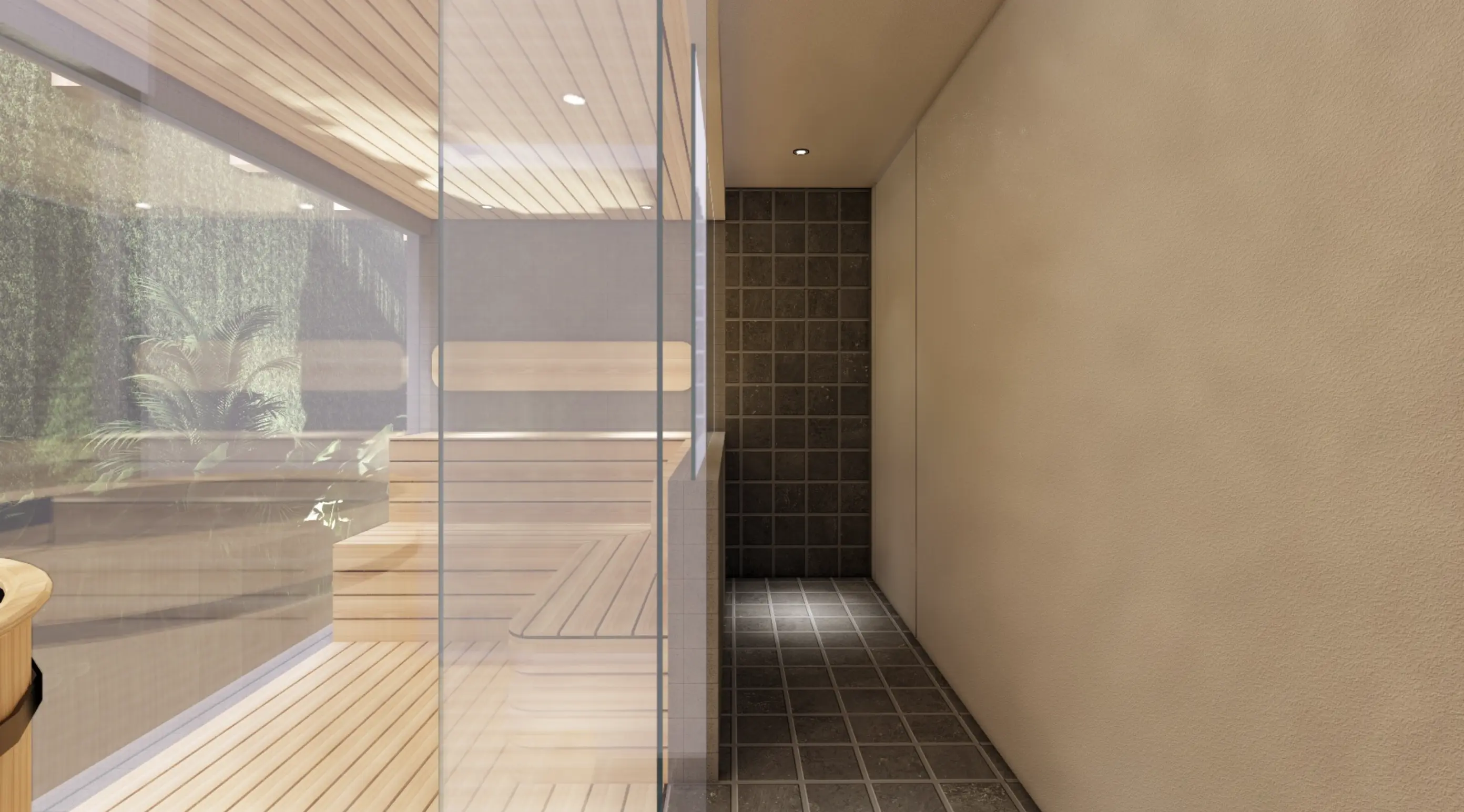 Sauna room